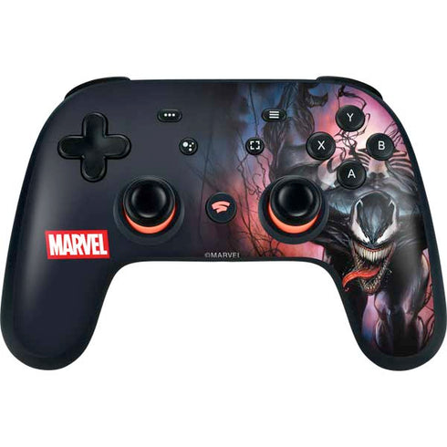 Marvel Venom Absolute Carnage by Adi Granov Google Stadia Controller Skin